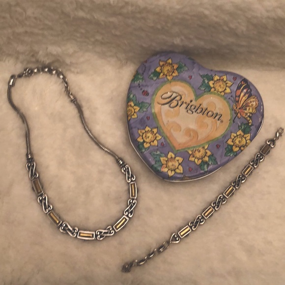 Brighton Vintage Necklace and Bracelet Set
